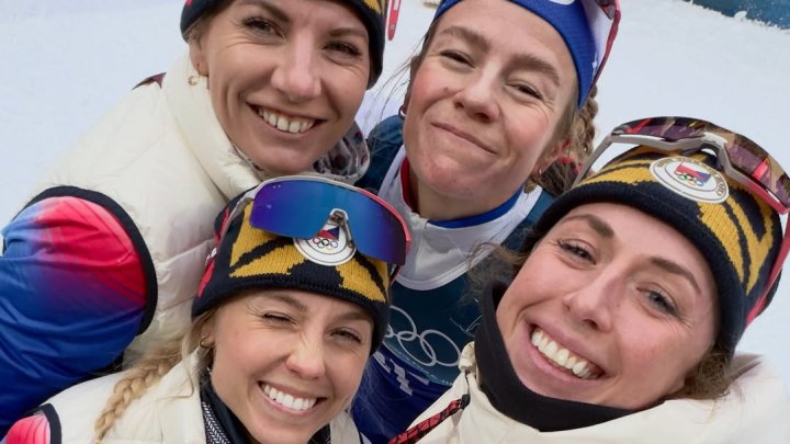 Jessica Jislová, Lucie Charvátová, Tereza Voborníková a Tereza Vinklárková