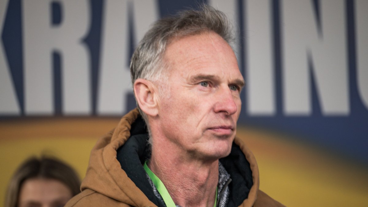 Na Staroměstském náměstí se koná demonstrace na podporu Ukrajiny. (21.2.2026)