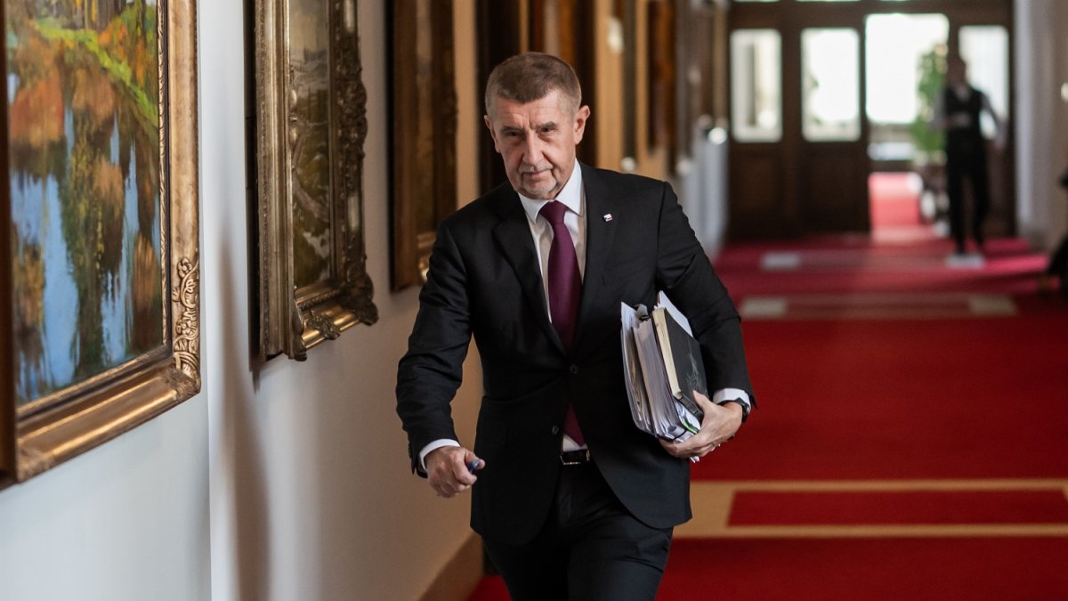 Předseda vlády Andrej Babiš