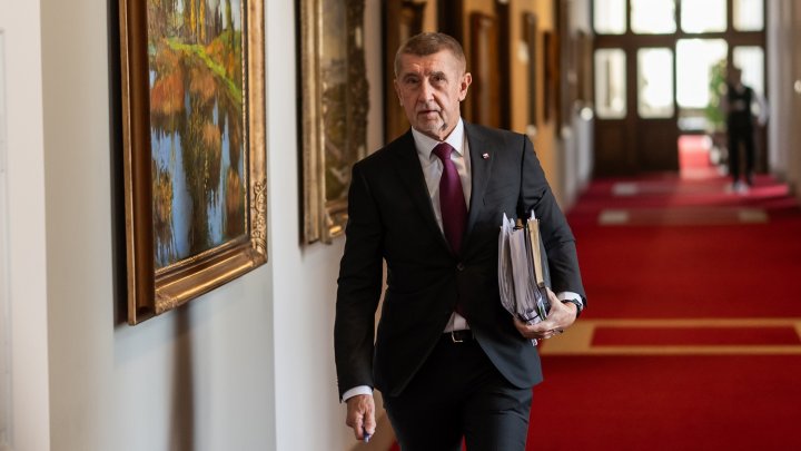 Předseda vlády Andrej Babiš