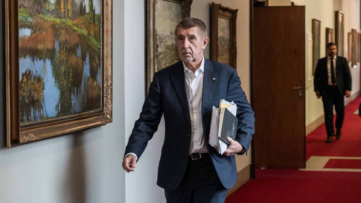 Předseda vlády Andrej Babiš