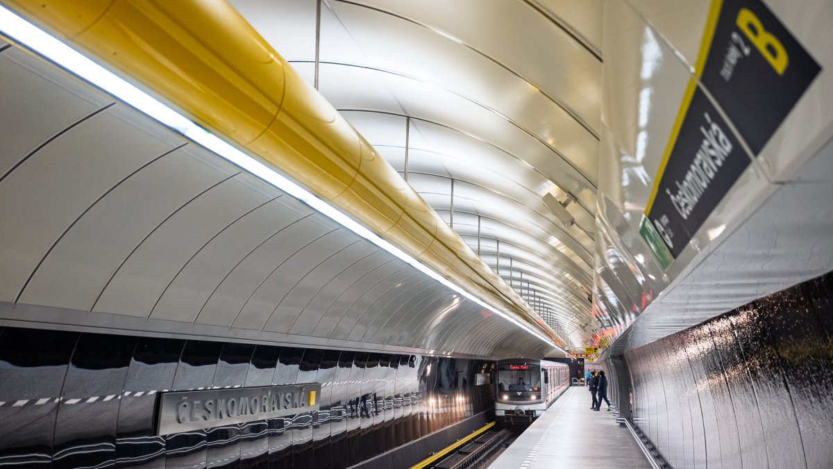 Českomoravská je cestujícím opět k dispozici. 