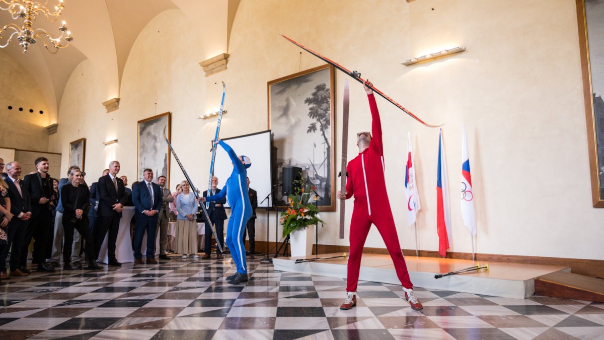 Petr Pavel přivítal olympioniky a paralympionky. (31.3.2026)