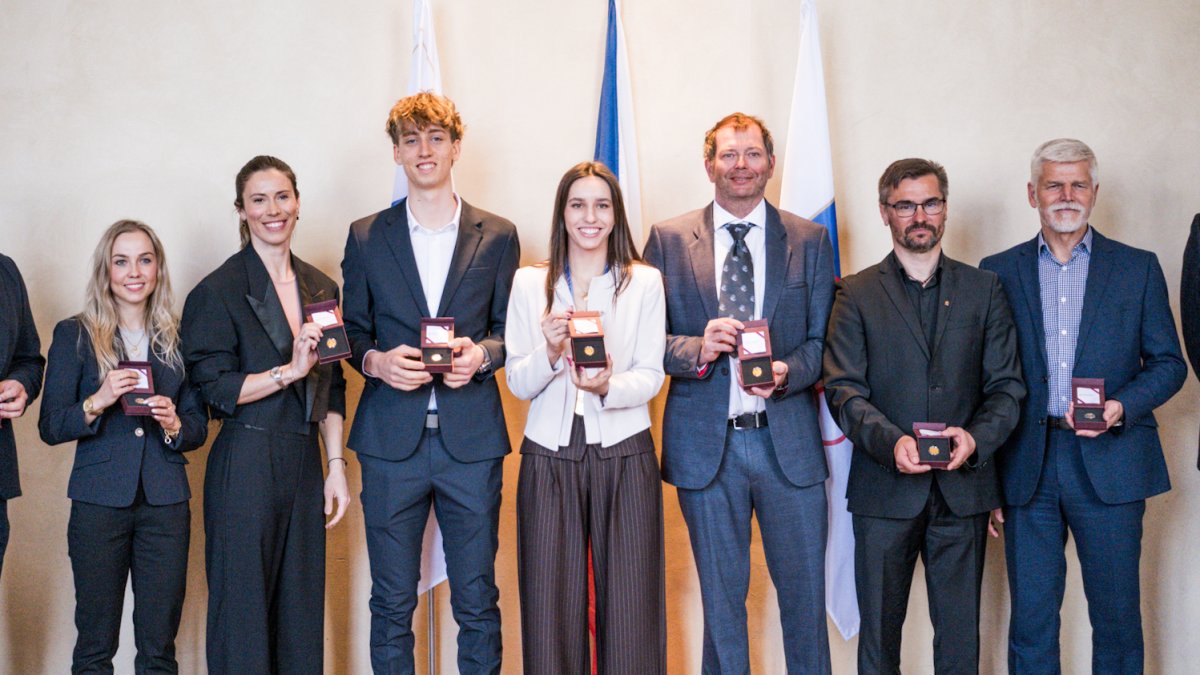 Petr Pavel přivítal olympioniky a paralympionky. (31.3.2026)