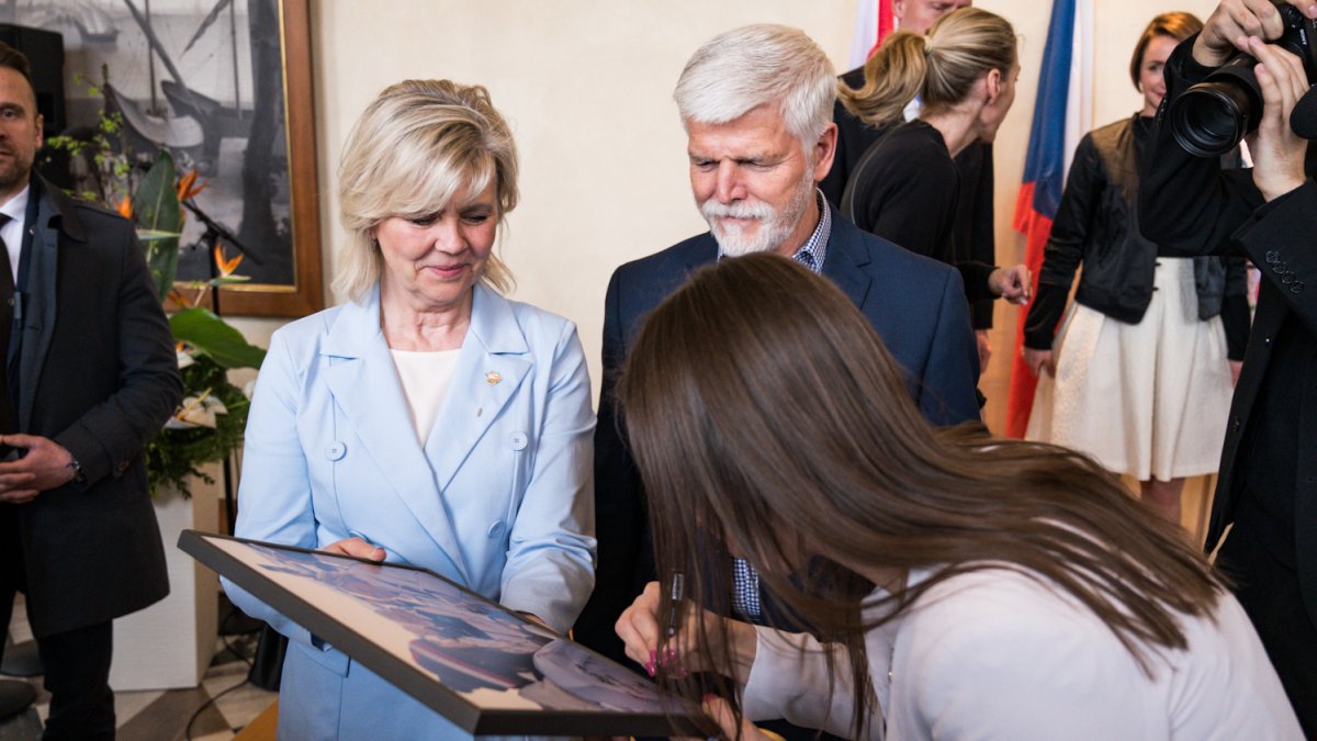 Petr Pavel přivítal olympioniky a paralympionky. (31.3.2026)