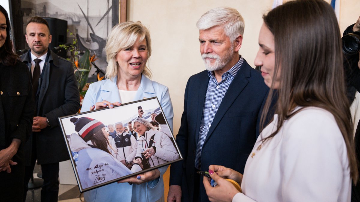 Petr Pavel přivítal olympioniky a paralympionky. (31.3.2026)