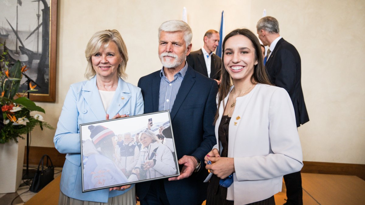Petr Pavel přivítal olympioniky a paralympionky. (31.3.2026)