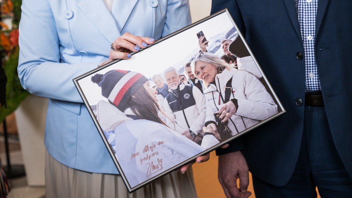 Petr Pavel přivítal olympioniky a paralympionky. (31.3.2026)