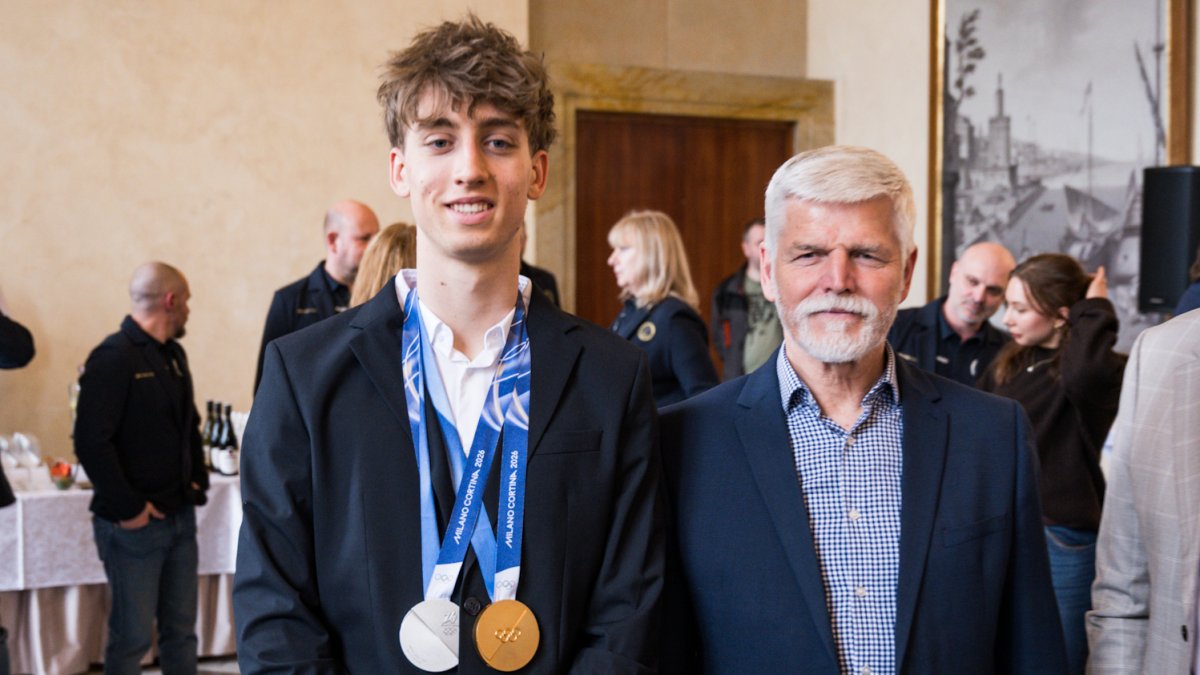 Petr Pavel přivítal olympioniky a paralympionky. (31.3.2026)