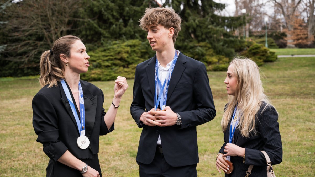 Petr Pavel přivítal olympioniky a paralympionky. (31.3.2026)