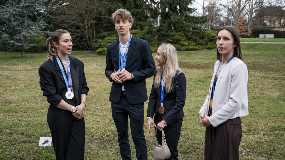 Petr Pavel přivítal olympioniky a paralympionky. (31.3.2026)