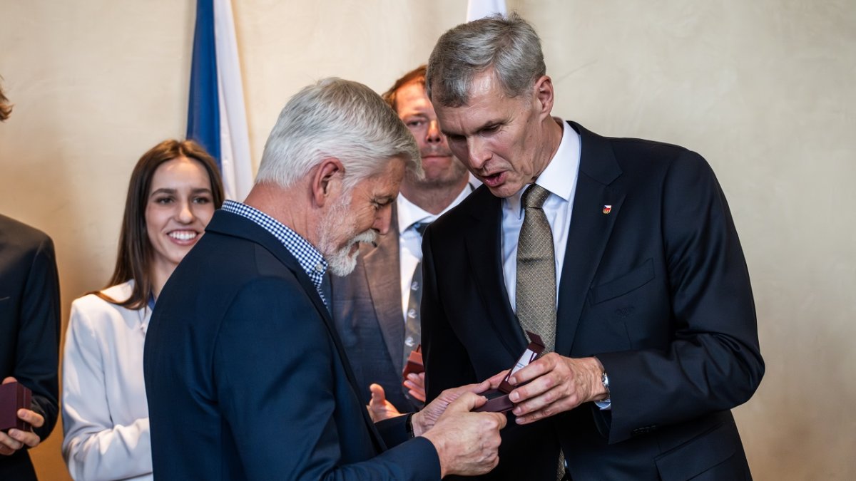 Petr Pavel přivítal olympioniky a paralympionky. (31.3.2026)
