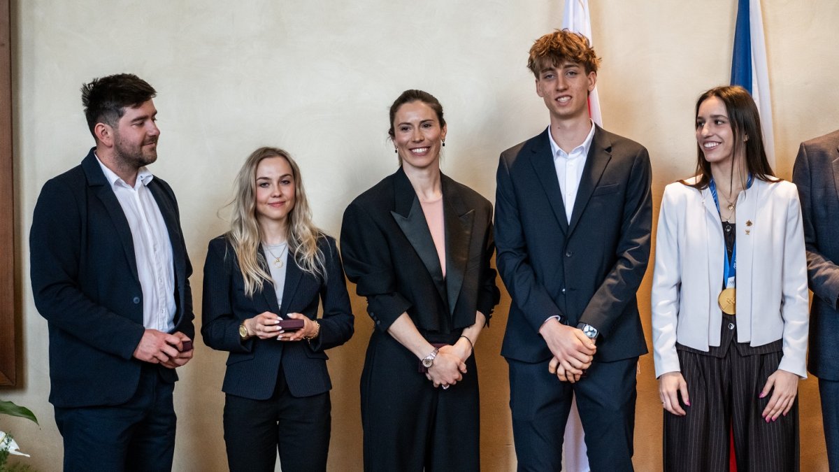 Petr Pavel přivítal olympioniky a paralympionky. (31.3.2026)