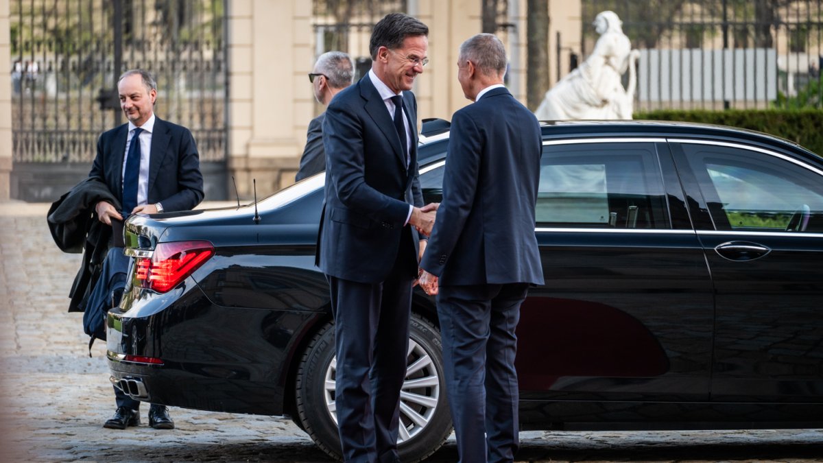 Mark Rutte a Andrej Babiš