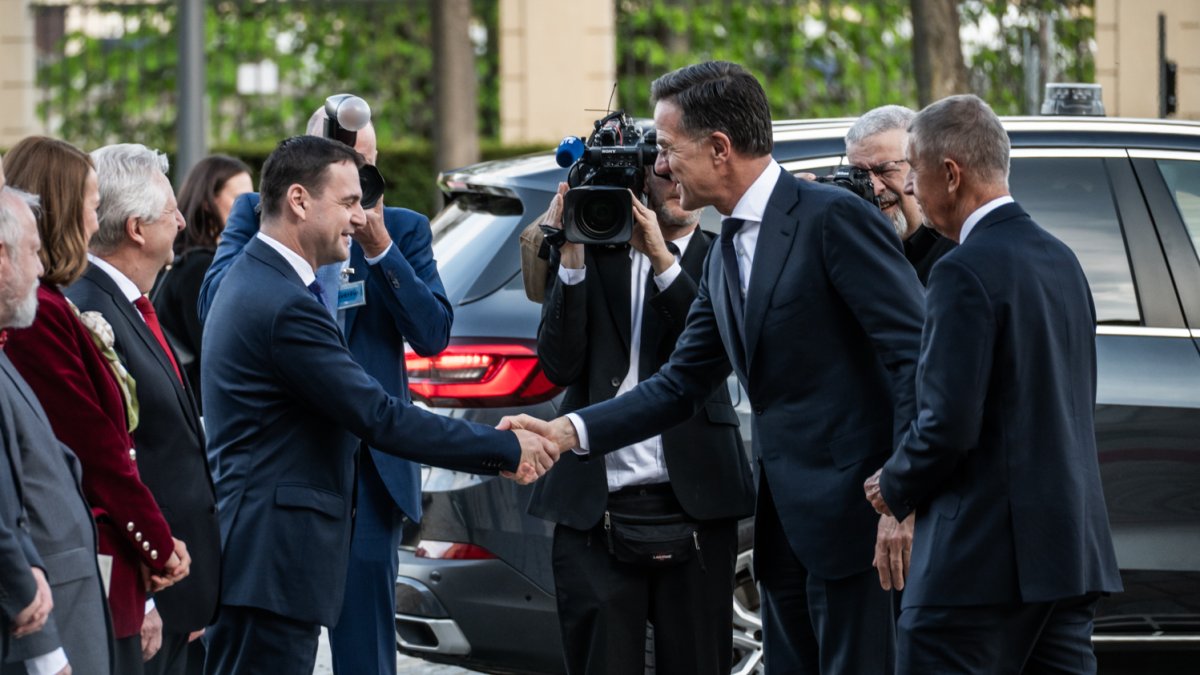 Mark Rutte a Andrej Babiš