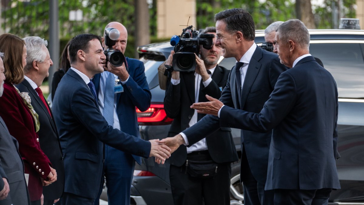 Mark Rutte a Andrej Babiš