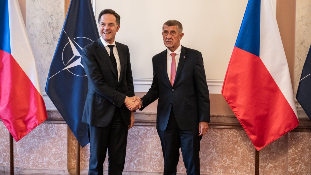 Mark Rutte a Andrej Babiš