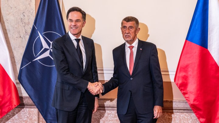 Mark Rutte a Andrej Babiš