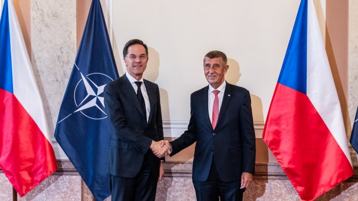 Mark Rutte a Andrej Babiš