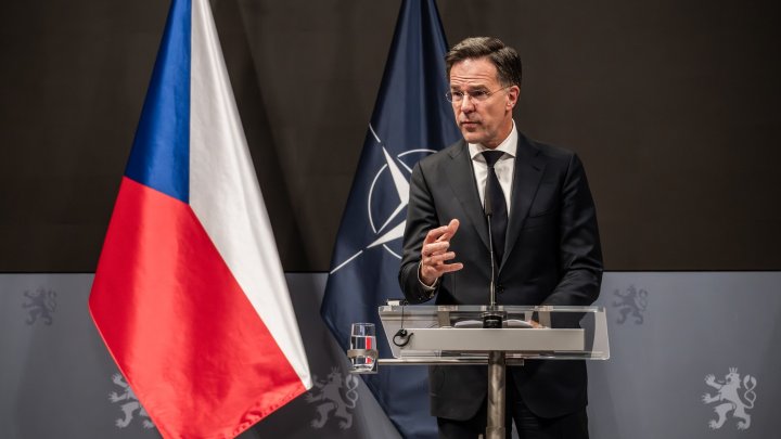 Mark Rutte v Praze