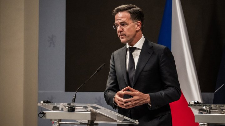 Mark Rutte v Praze