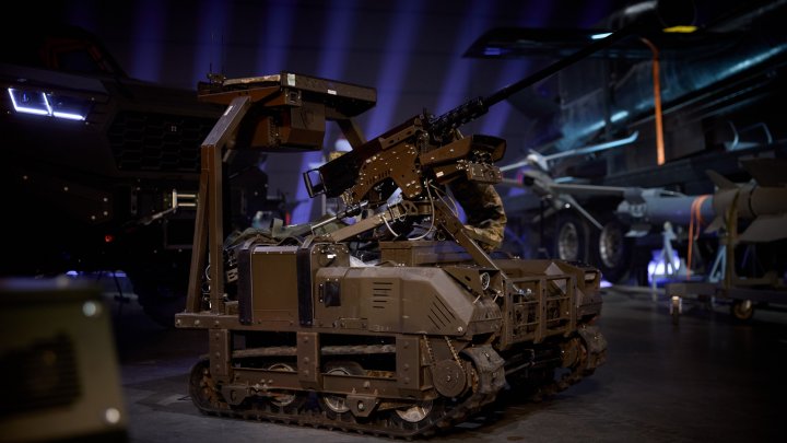 Ukázka moderní ukrajinské vojenské techniky