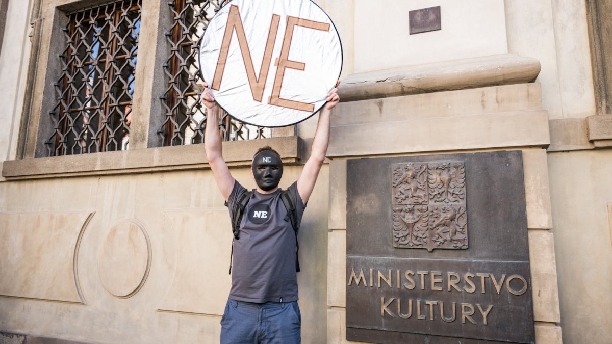 Demonstrace na podporu veřejnoprávních médií