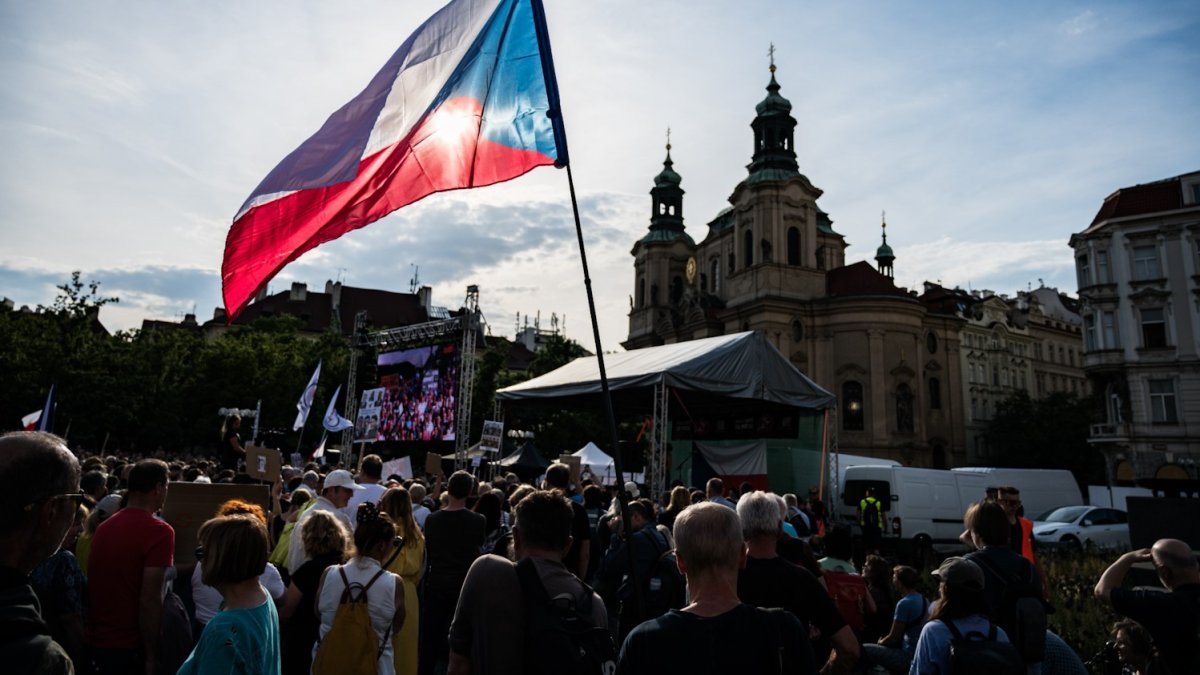 Akce s názvem „Ruce pryč od médií“