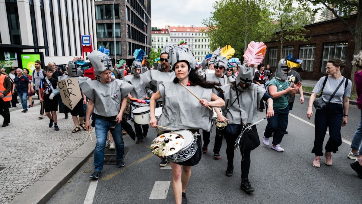 Akce s názvem „Ruce pryč od médií“