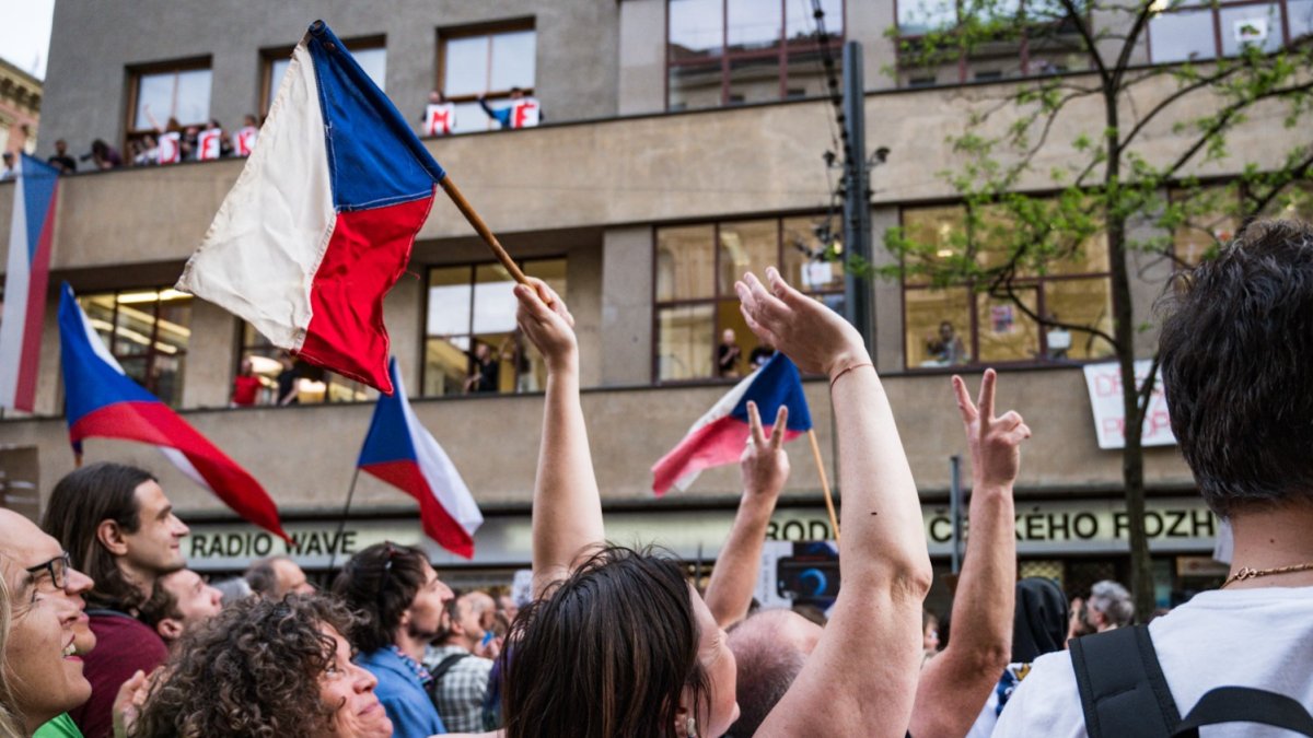 Akce s názvem „Ruce pryč od médií“