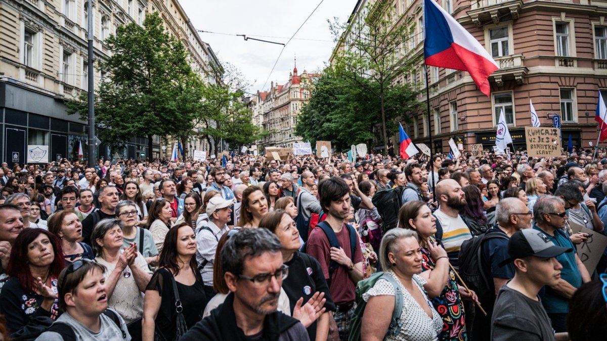 Akce s názvem „Ruce pryč od médií“