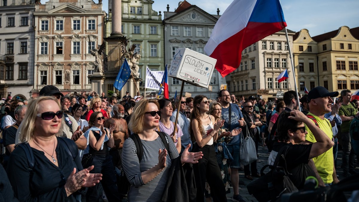 Akce s názvem „Ruce pryč od médií“
