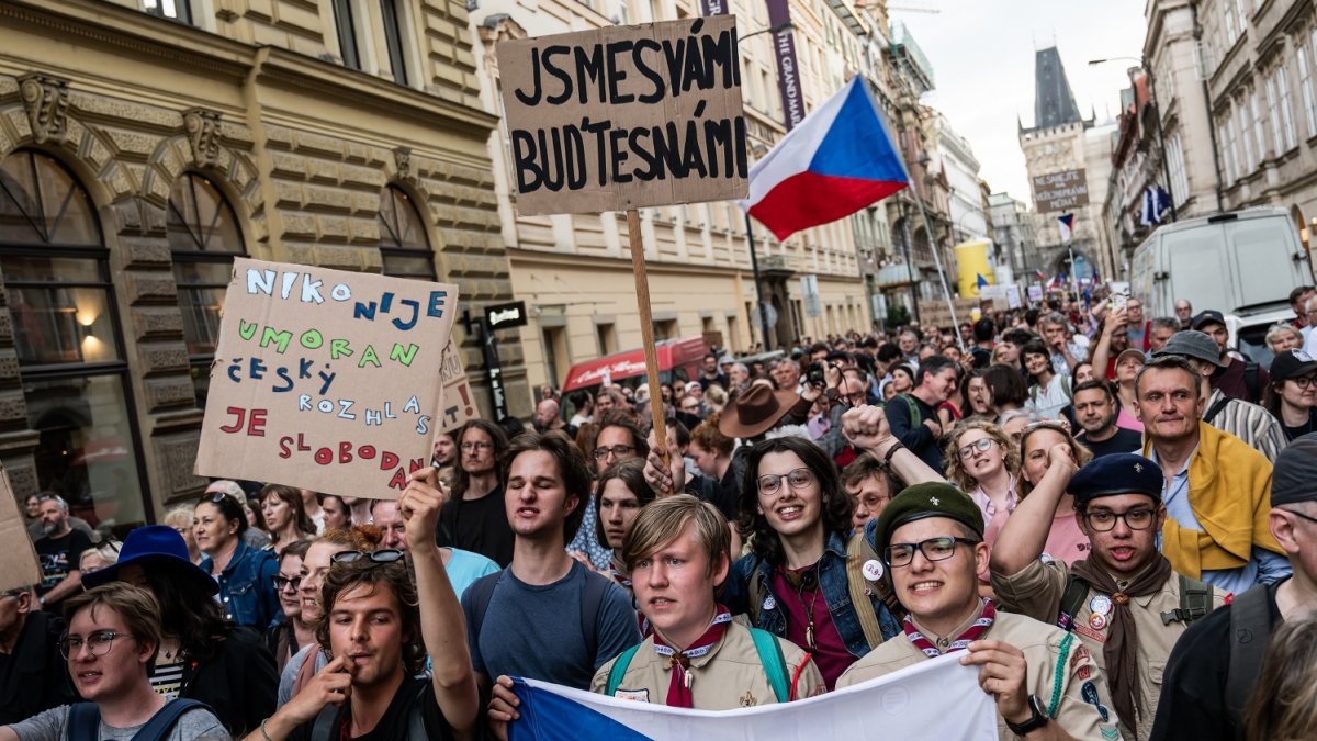 Akce s názvem „Ruce pryč od médií“