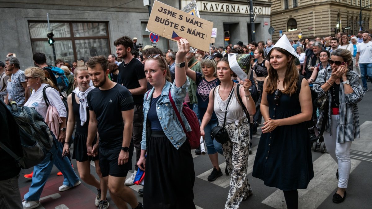Akce s názvem „Ruce pryč od médií“