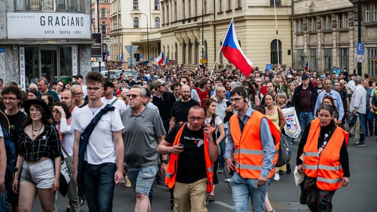 Akce s názvem „Ruce pryč od médií“