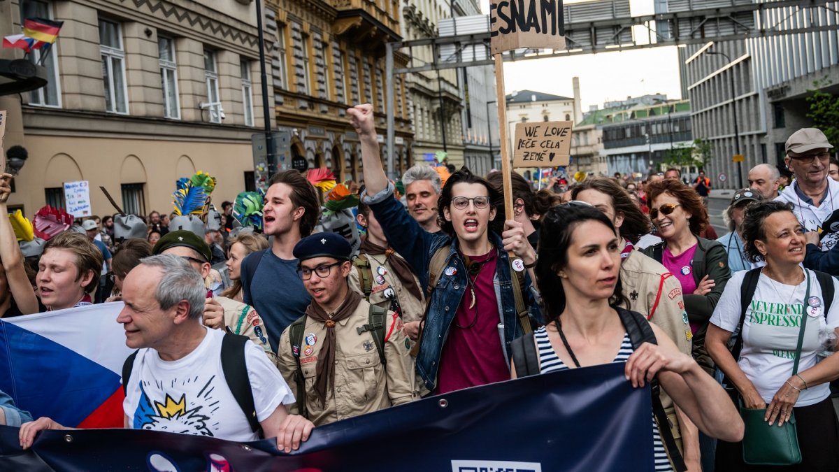 Akce s názvem „Ruce pryč od médií“