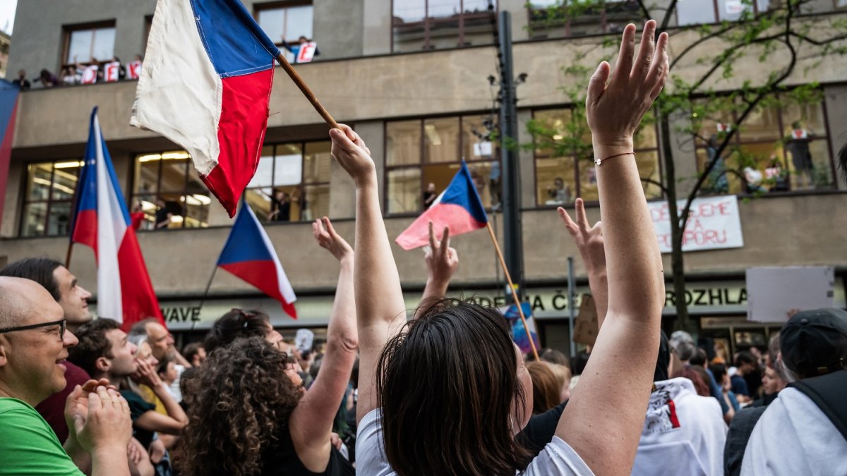 Akce s názvem „Ruce pryč od médií“