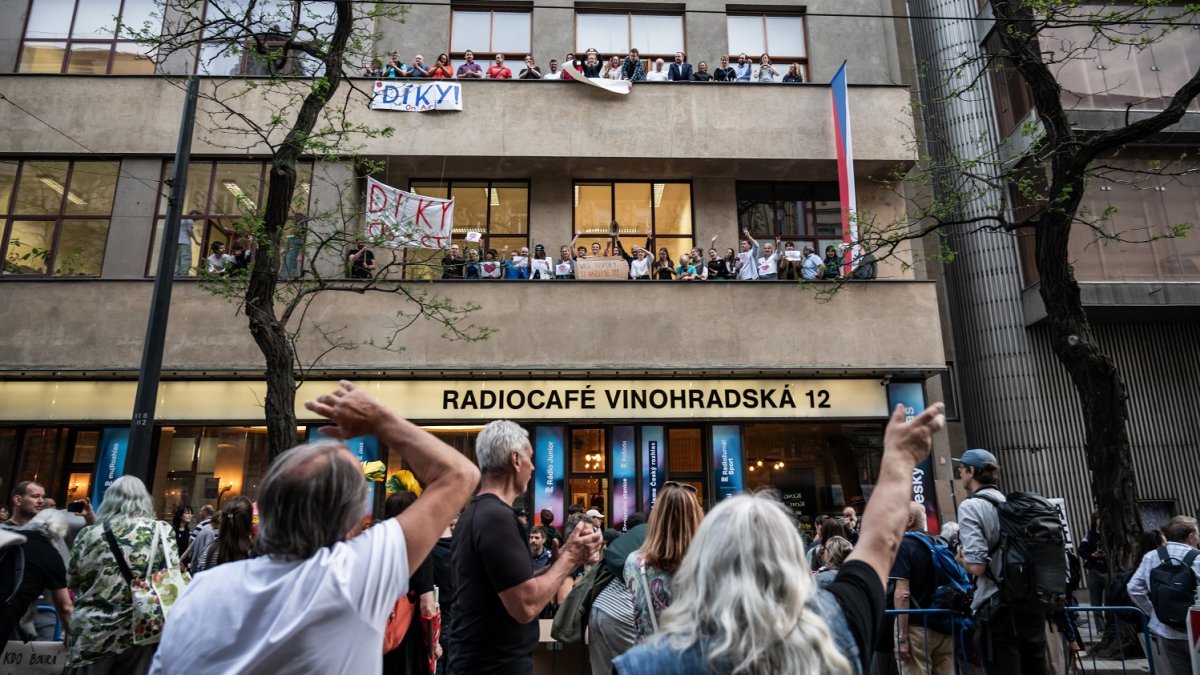 Akce s názvem „Ruce pryč od médií“
