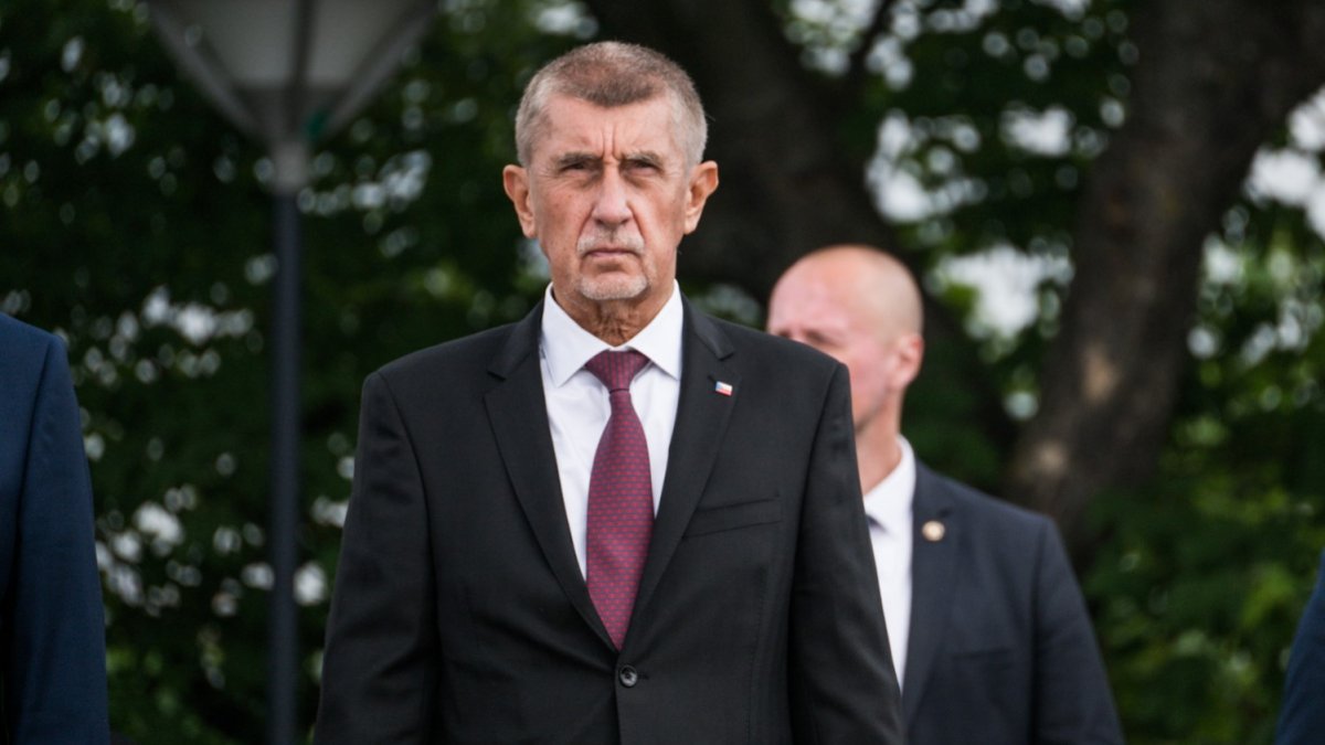 Připomínka konce II. světové války na pražském Vítkově