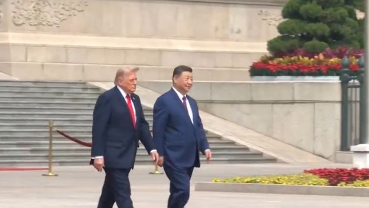 Donald Trump a Si Ťin-pching