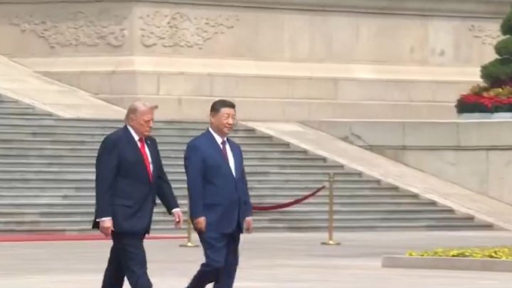 Donald Trump a Si Ťin-pching