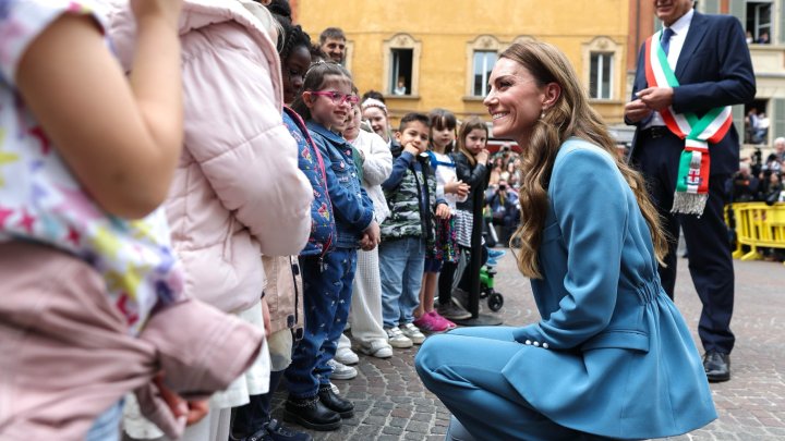 Princezna Kate je na dvoudenní návštěvě Itálie. 