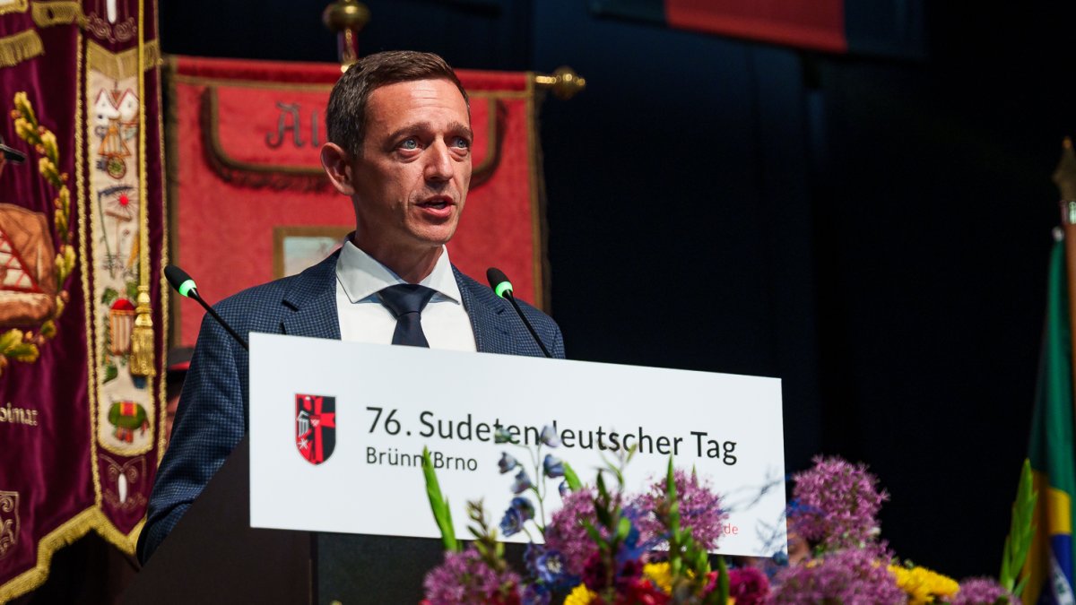 Hlavní shromáždění sudetoněmeckého sjezdu v Brně