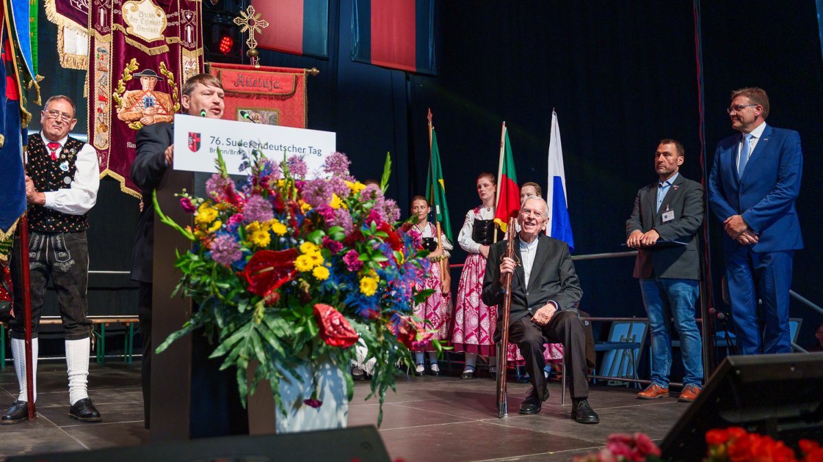 Hlavní shromáždění sudetoněmeckého sjezdu v Brně