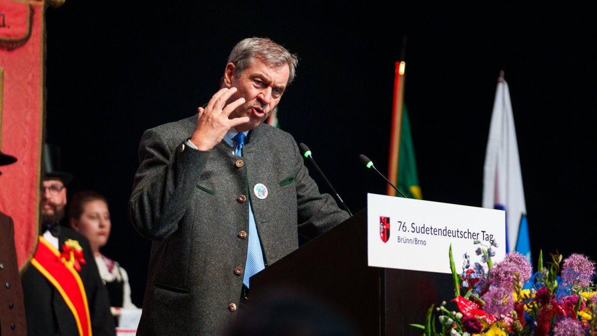Hlavní shromáždění sudetoněmeckého sjezdu v Brně