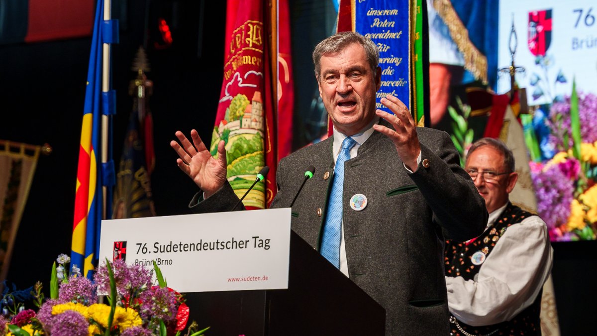Hlavní shromáždění sudetoněmeckého sjezdu v Brně