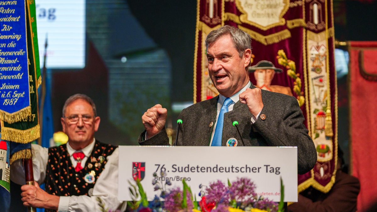 Hlavní shromáždění sudetoněmeckého sjezdu v Brně