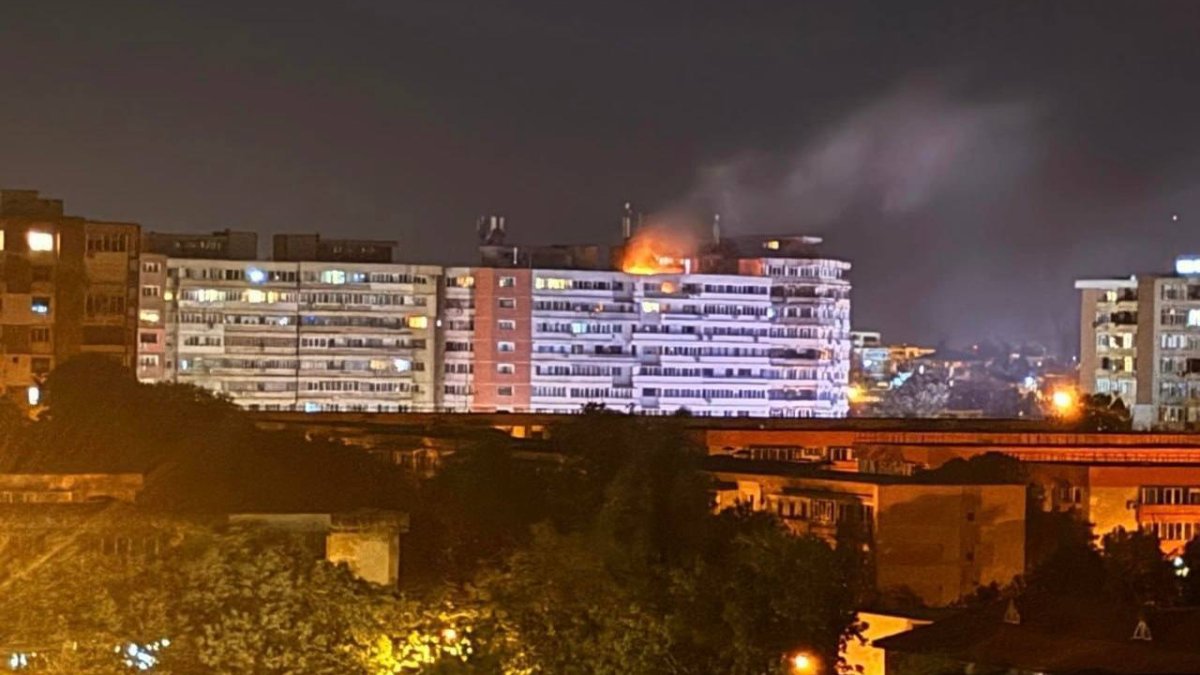 Ruský bezpilotní letoun se zřítil na obytný dům ve východní části Rumunska
