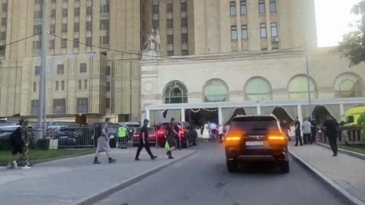 Výbuch v centru Moskvy