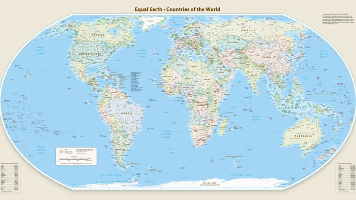 Takto by na mapě měla správně vypadat Afrika